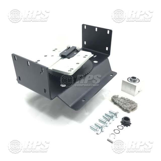 250-7320D - Drop Plate, Complete Assembly w/ spindle, bearings and pivot