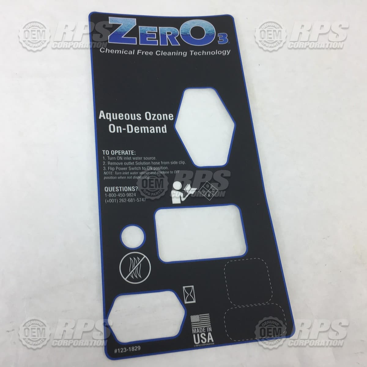 123-1829 - Decal, Panel, Side, LH