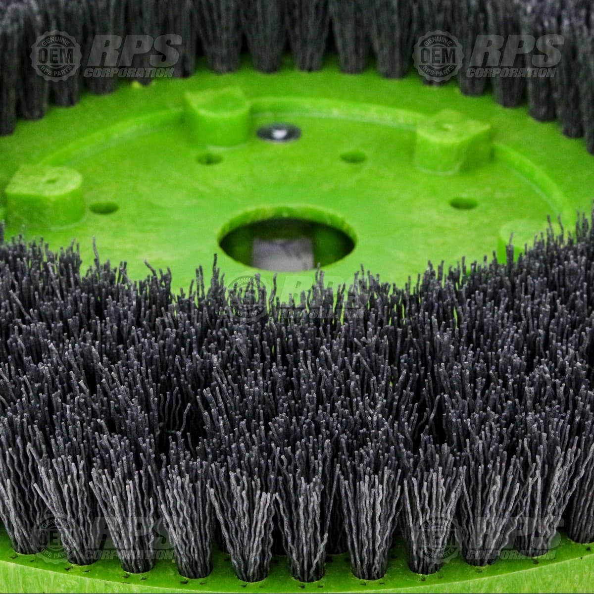 13-382PS - Brush,Light-Grit,13", 8-Lobe Green