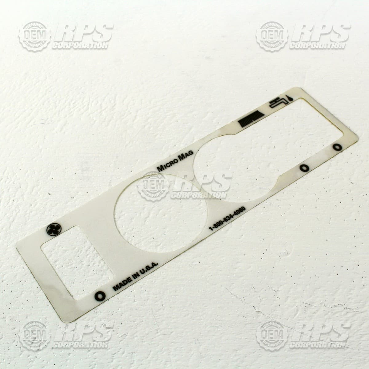 150-2013 - Decal, Control Panel, Brush